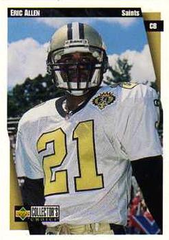 Eric Allen New Orleans Saints 1997 Upper Deck Collector's Choice NFL #278